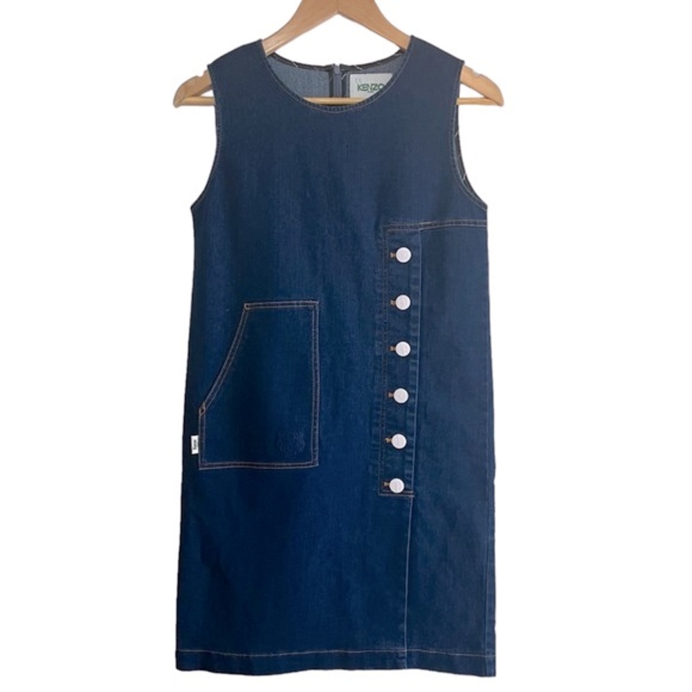 ❌SOLD❌KENZO Denim Shift Dress